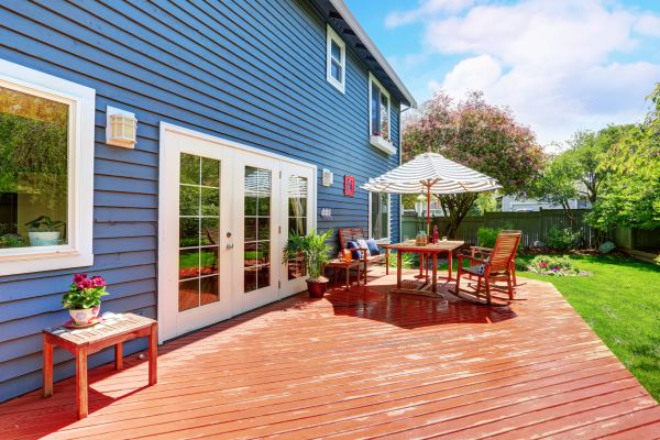 Blue Siding Installation in Little Elm