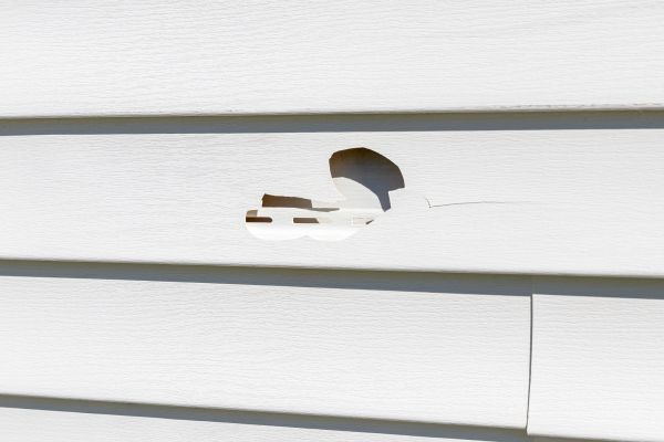Cost of White Vinyl Siding Repair in Little Elm